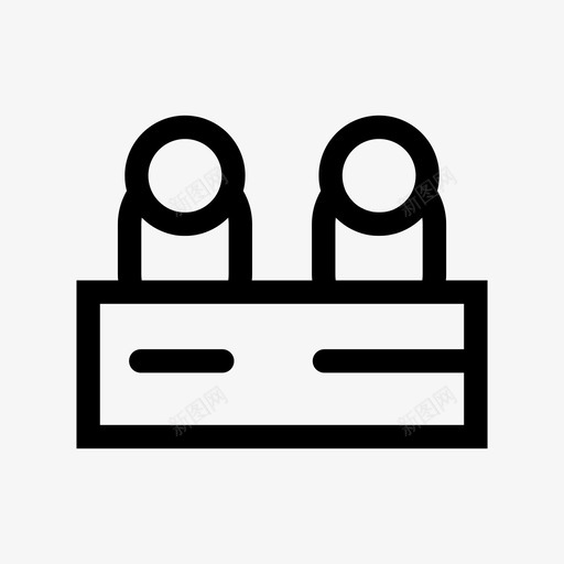证人拍卖法庭图标svg_新图网 https://ixintu.com 司法 拍卖 法庭 法律 证人