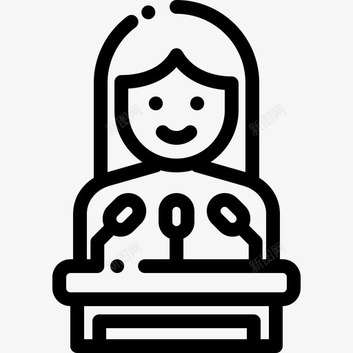 女性女权主义13直系图标svg_新图网 https://ixintu.com 女性 女权主义 直系