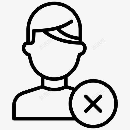 男用户13大纲图标svg_新图网 https://ixintu.com 大纲 用户13 男