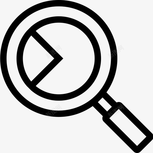 搜索商业361线性图标svg_新图网 https://ixintu.com 商业 搜索 线性