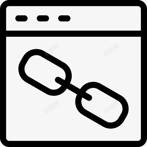 链接连接超链接图标svg_新图网 https://ixintu.com 联合 连接 链接