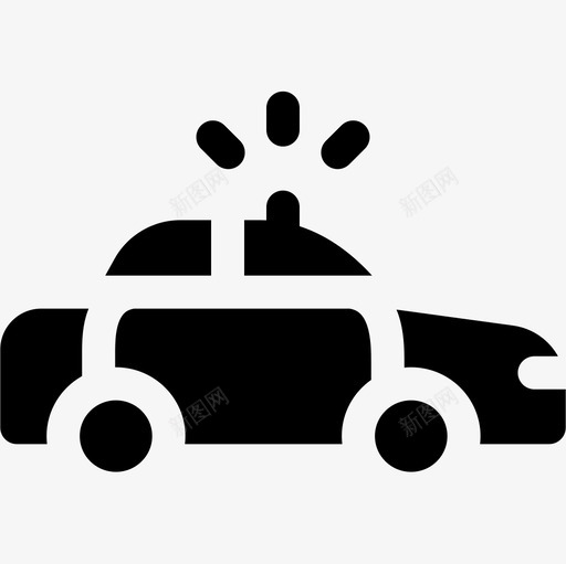 警车城市元素58装满图标svg_新图网 https://ixintu.com 元素 城市 装满 警车