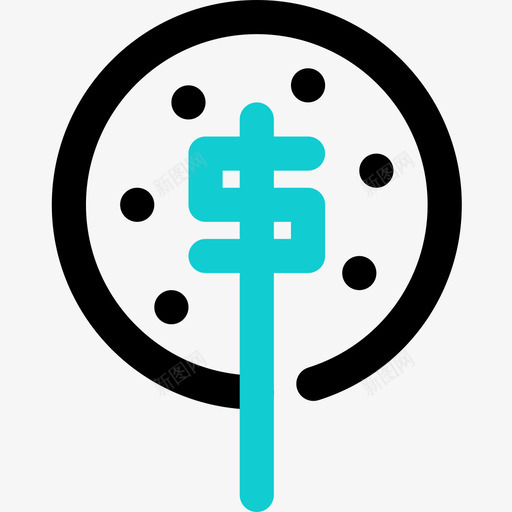 金钱树数字营销131双音图标svg_新图网 https://ixintu.com 双音 数字营销131 金钱树