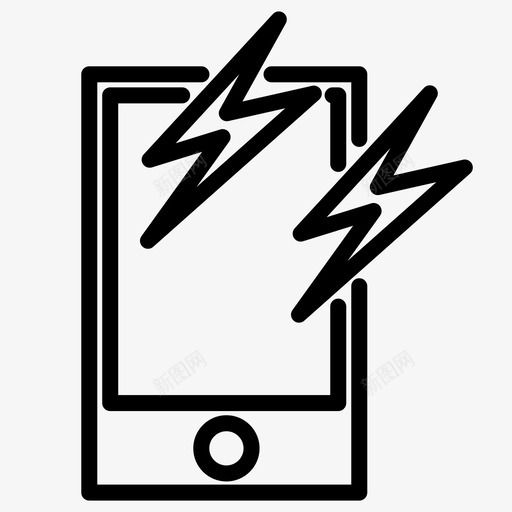 苹果iphone电子移动图标svg_新图网 https://ixintu.com iphone 电子 科技 移动 苹果