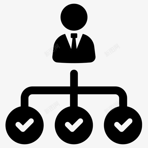 老板业务主管图标svg_新图网 https://ixintu.com 业务 主管 任务 老板 领导