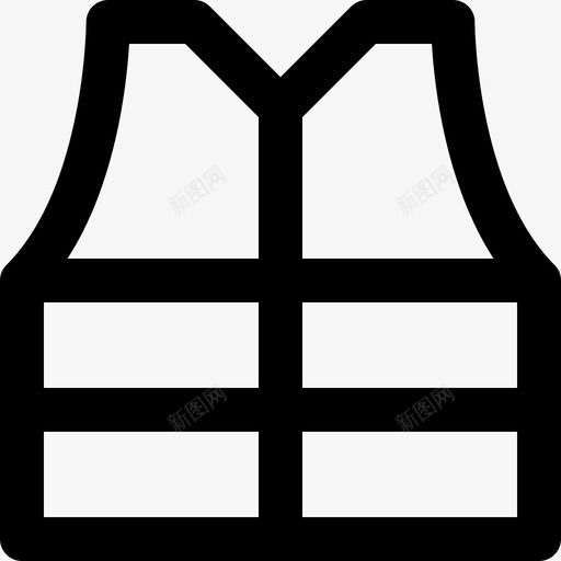 救生衣急救服务31直线型图标svg_新图网 https://ixintu.com 急救 救生衣 服务 直线 线型