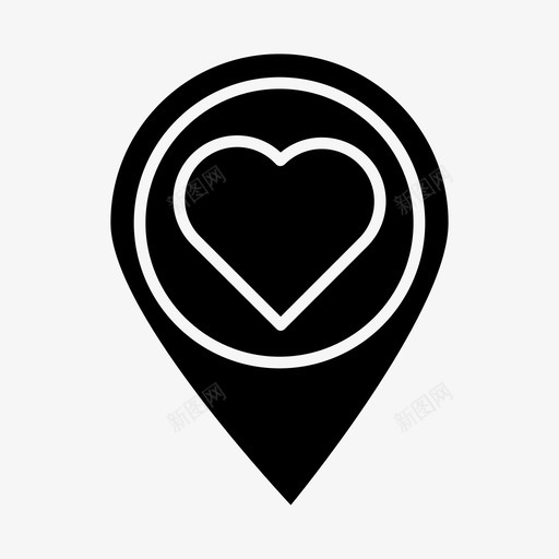 位置pin选择图标svg_新图网 https://ixintu.com pin 位置 假日 标志 标志符 电影院 符号 订阅 选择