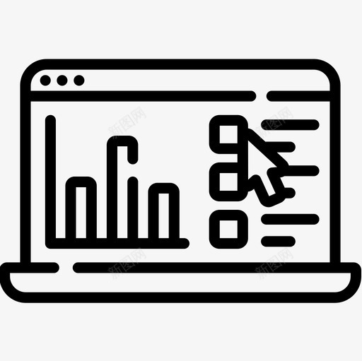 在线投票线性图标svg_新图网 https://ixintu.com 在线 投票 线性
