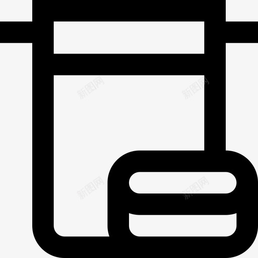 海绵管道工5线性图标svg_新图网 https://ixintu.com 海绵 管道工5 线性
