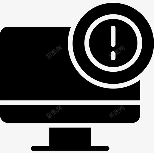 计算机网络安全9固态图标svg_新图网 https://ixintu.com 固态 网络安全 计算机