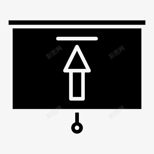 演示文稿更新升级上载图标svg_新图网 https://ixintu.com 上载 升级 演示文稿字形 演示文稿更新