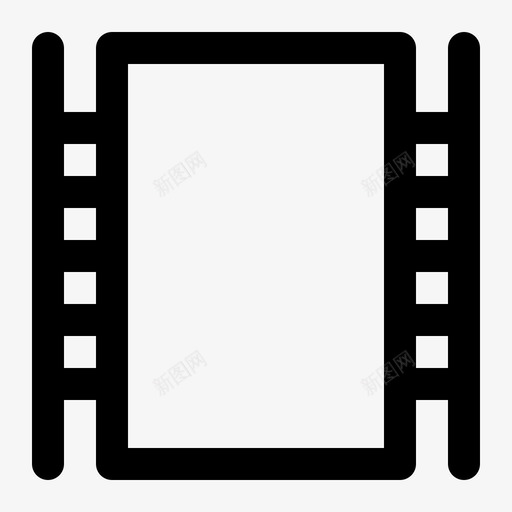胶卷照相机柯达图标svg_新图网 https://ixintu.com 摄影 柯达 照相机 胶卷 轮廓 黑色