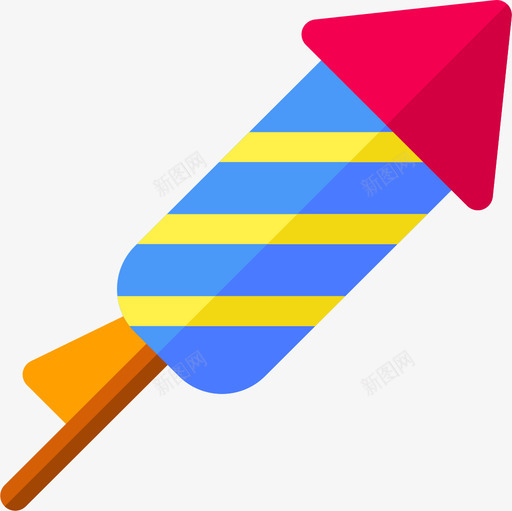 火箭巴西嘉年华22号平铺图标svg_新图网 https://ixintu.com 巴西嘉年华22号 平铺 火箭