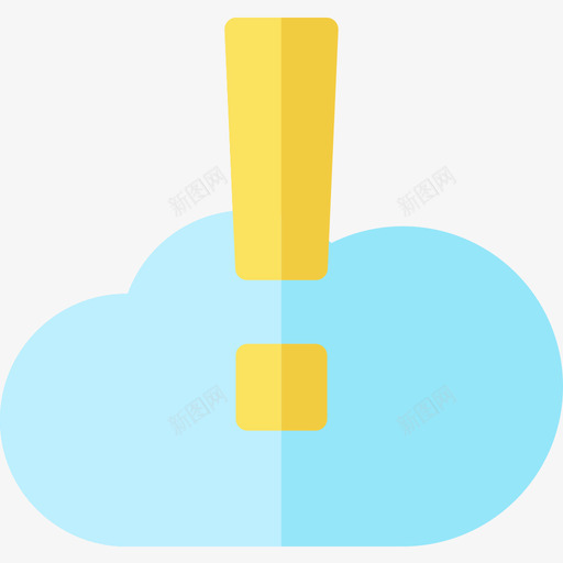 云计算gdpr20扁平图标svg_新图网 https://ixintu.com gdpr 云计算 扁平