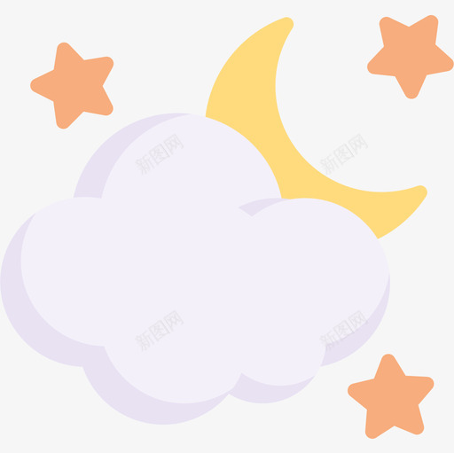 晚上该睡觉了18点平淡图标svg_新图网 https://ixintu.com 18点 平淡 晚上 睡觉