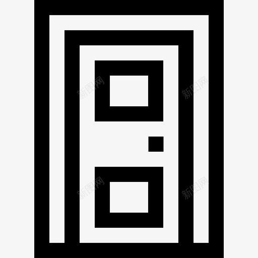 门零售41直线型图标svg_新图网 https://ixintu.com 直线 线型 零售