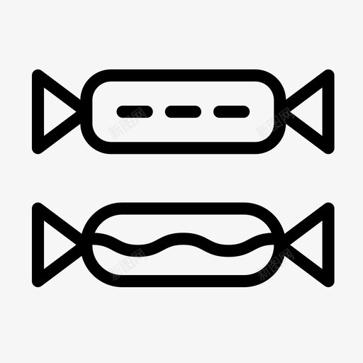 太妃糖糖果焦糖图标svg_新图网 https://ixintu.com 图标 太妃 字形 焦糖 糖果 美味 食物