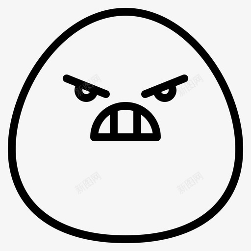 表情坏魔鬼图标svg_新图网 https://ixintu.com 坏 表情 魔鬼