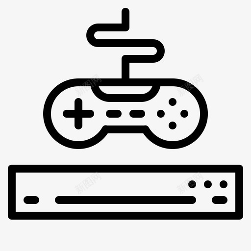 游戏机家用电器图标svg_新图网 https://ixintu.com 家用电器 游戏机