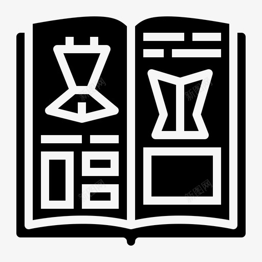 目录书籍时尚图标svg_新图网 https://ixintu.com 书籍 时尚 目录 购物