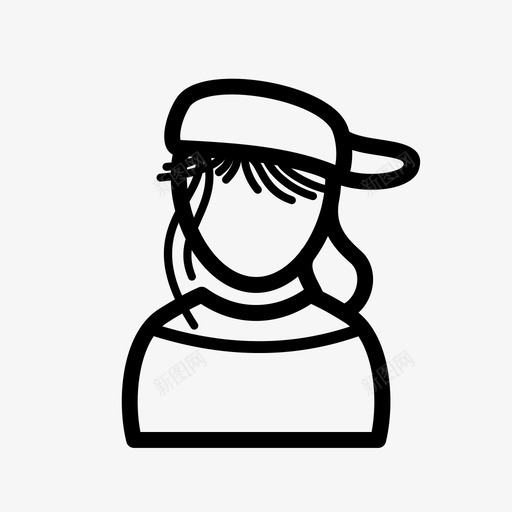 女陶艺家svg_新图网 https://ixintu.com 女陶艺家