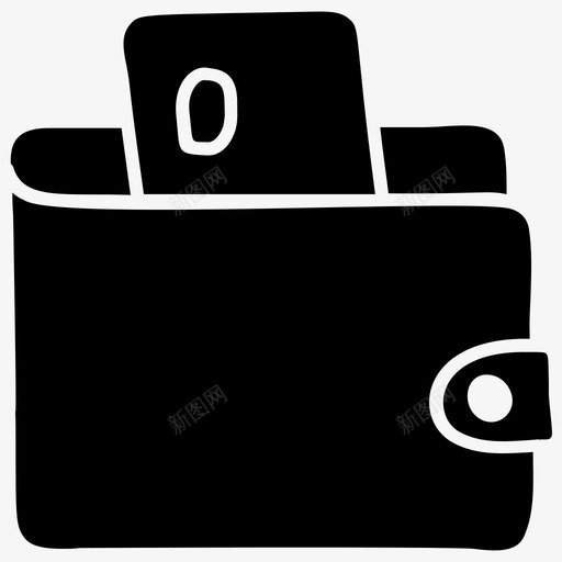 钱钱包记事本口袋图标svg_新图网 https://ixintu.com 口袋 图标 字形 小袋 电子商务 记事本 钱包 钱钱包