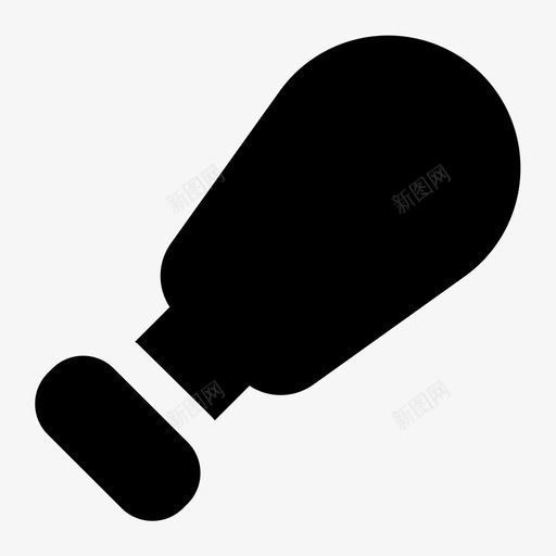 棒球棒田径运动图标svg_新图网 https://ixintu.com 字形 棒球 球棒 田径 运动