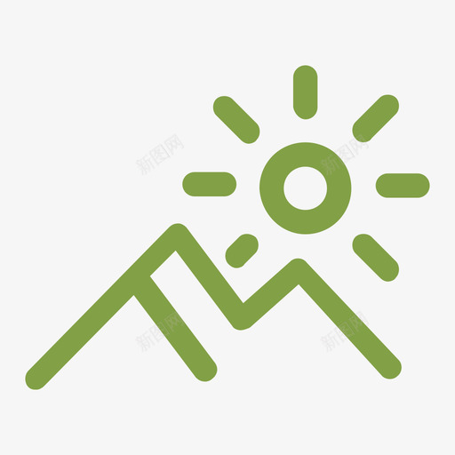 风景名胜区图标汇总-14svg_新图网 https://ixintu.com 风景名胜区图标汇总-14