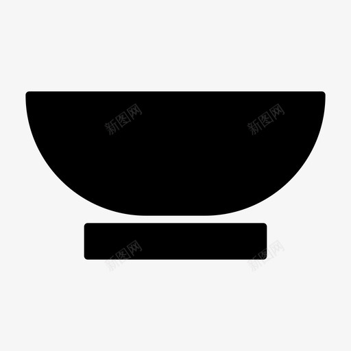 碗杯晚餐图标svg_新图网 https://ixintu.com 假日1字形 吃 晚餐 杯 碗 菜
