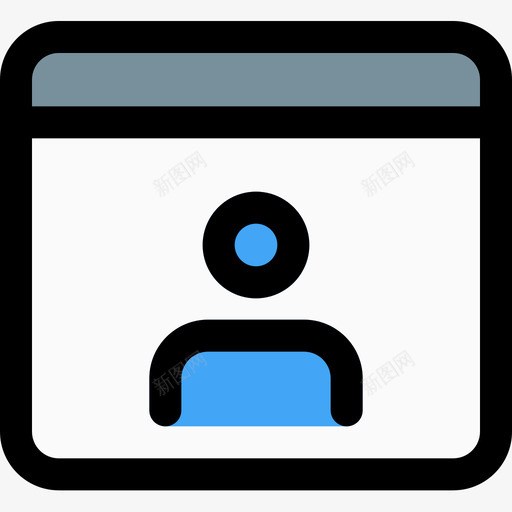 用户登录名10线性颜色图标svg_新图网 https://ixintu.com 用户 登录 线性 颜色