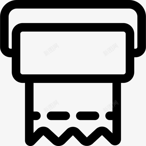 清洁纸73线性图标svg_新图网 https://ixintu.com 清洁纸73 线性