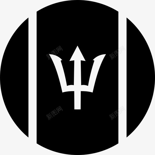 旗帜巴巴多斯布里奇敦图标svg_新图网 https://ixintu.com 世界国旗圈集合 国家 巴巴多斯 布里奇敦 旗帜