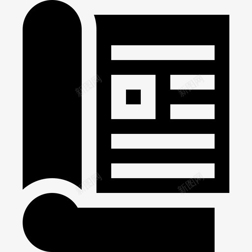 杂志书籍和阅读8填充图标svg_新图网 https://ixintu.com 书籍 填充 杂志 阅读