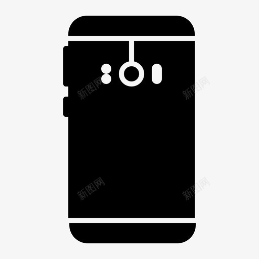 手机后背摄像头图标svg_新图网 https://ixintu.com 后背 手机 摄像头 智能