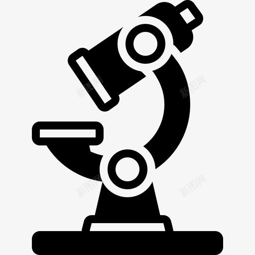 显微镜实验仪器图标svg_新图网 https://ixintu.com 仪器 实验 实验室 显微镜 药理学