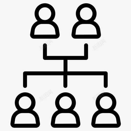 家谱血统家庭图标svg_新图网 https://ixintu.com 世代 家庭 家谱 父母 血统
