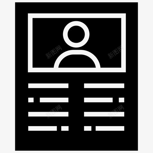 通缉海报简历雇员招聘图标svg_新图网 https://ixintu.com 法律和正义的符号矢量图标集 神秘人广告 神秘嘉宾 简历 通缉海报 通缉犯 雇员招聘
