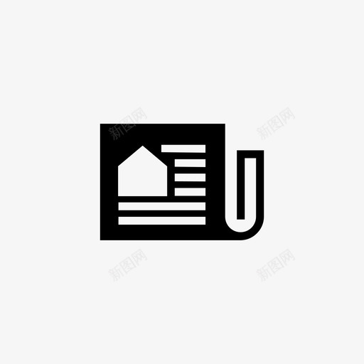 房子菜单建筑家图标svg_新图网 https://ixintu.com 建筑 房地产 房子 菜单 设置