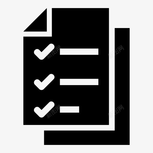 任务列表业务办公室图标svg_新图网 https://ixintu.com 业务 任务 列表 办公室 日程表