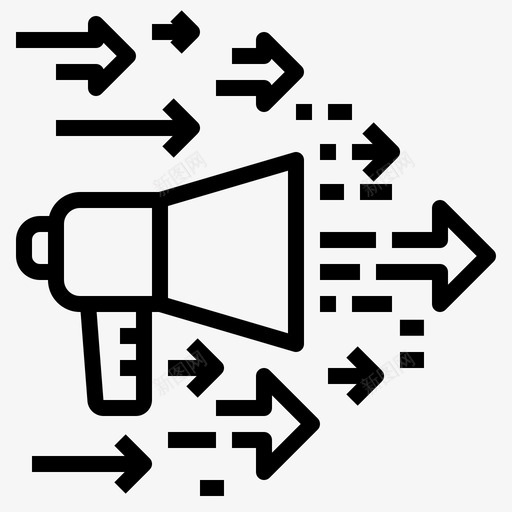 病毒式营销媒体社交图标svg_新图网 https://ixintu.com 媒体 搜索引擎优化大纲 病毒式营销 社交