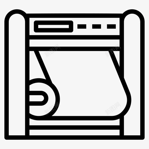 印刷机胶印机输出装置图标svg_新图网 https://ixintu.com 印刷机 工具 成套 打印机 技术 技术工 报纸 机器 胶印机 装置 输出