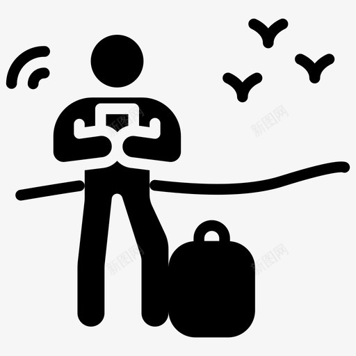 使用手机的人手机成瘾智能手机的使用图标svg_新图网 https://ixintu.com 一组人在使用手机的地方字形图标 使用手机的人 手机成瘾 旅行者使用手机 智能手机的使用 电话输入和