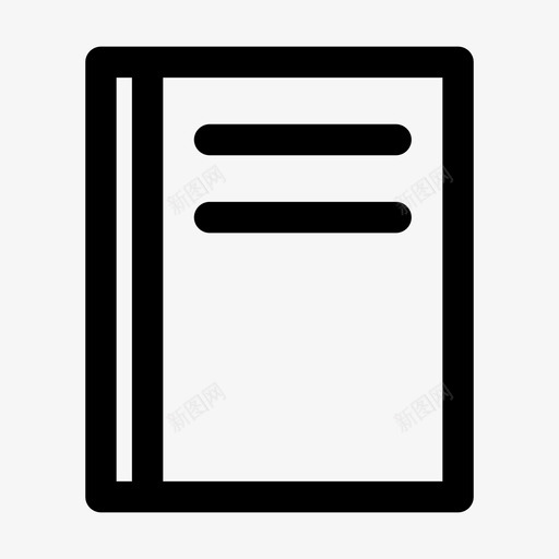 书籍杂志报纸图标svg_新图网 https://ixintu.com 书籍 报纸 杂志 网页设计大胆的图标 阅读