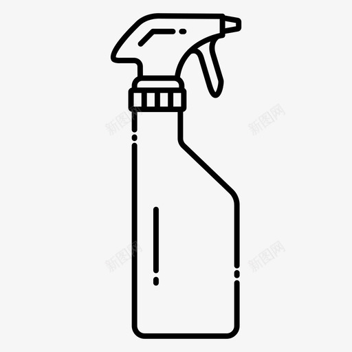 手动喷雾器园艺洒水器图标svg_新图网 https://ixintu.com 喷雾器 园艺 工具 手动 洒水器