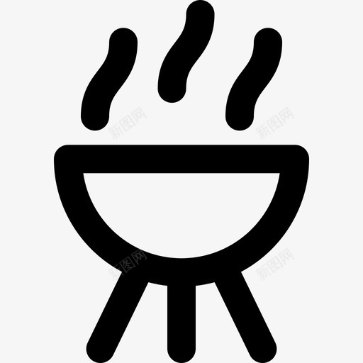 烧烤快餐65直系图标svg_新图网 https://ixintu.com 快餐65 烧烤 直系