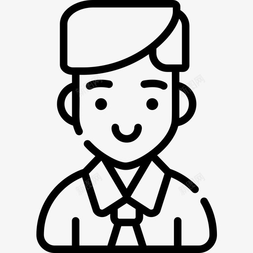 员工人力资源56直系图标svg_新图网 https://ixintu.com 人力资源56 员工 直系