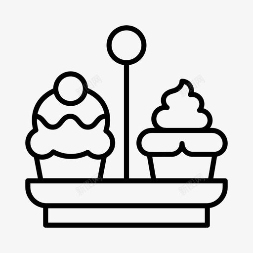 高茶住宿食物图标svg_新图网 https://ixintu.com 住宿 假期 招待 酒店 食物 高茶
