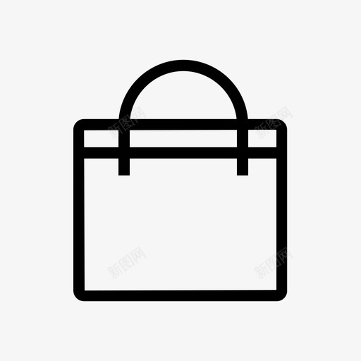 购物类别(轮廓)-30svg_新图网 https://ixintu.com 购物类别(轮廓)-30