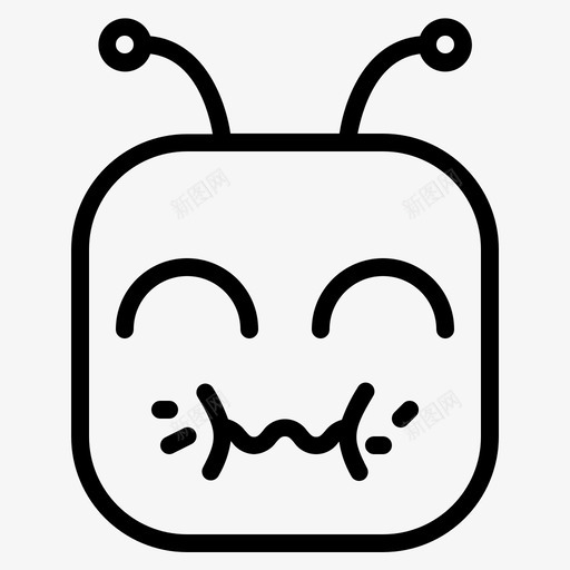 美味吃表情图标svg_新图网 https://ixintu.com 美味 表情 饥饿