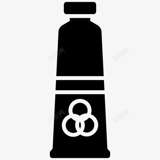 彩色管液体涂料油漆图标svg_新图网 https://ixintu.com 彩色管 油漆 油漆管 液体涂料 艺术设计字形矢量图标集 艺术配件